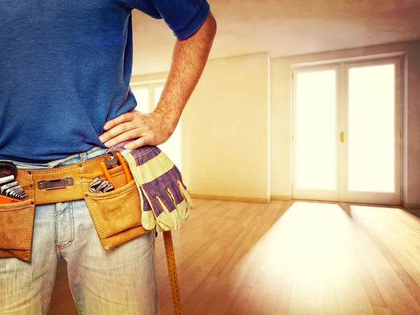 Handyman at work